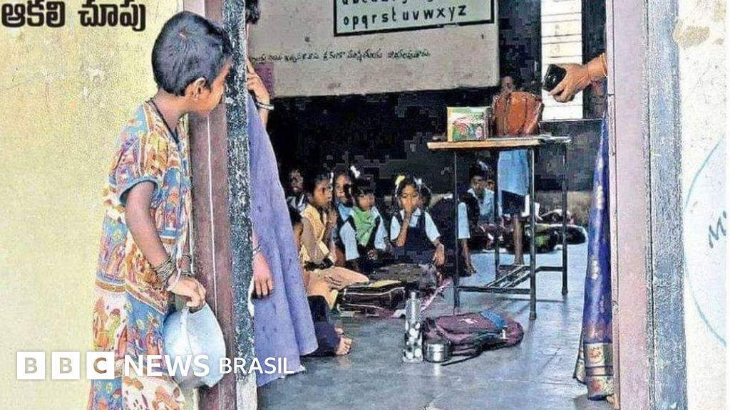 A história por trás de foto viral que rendeu vaga em escola para menina