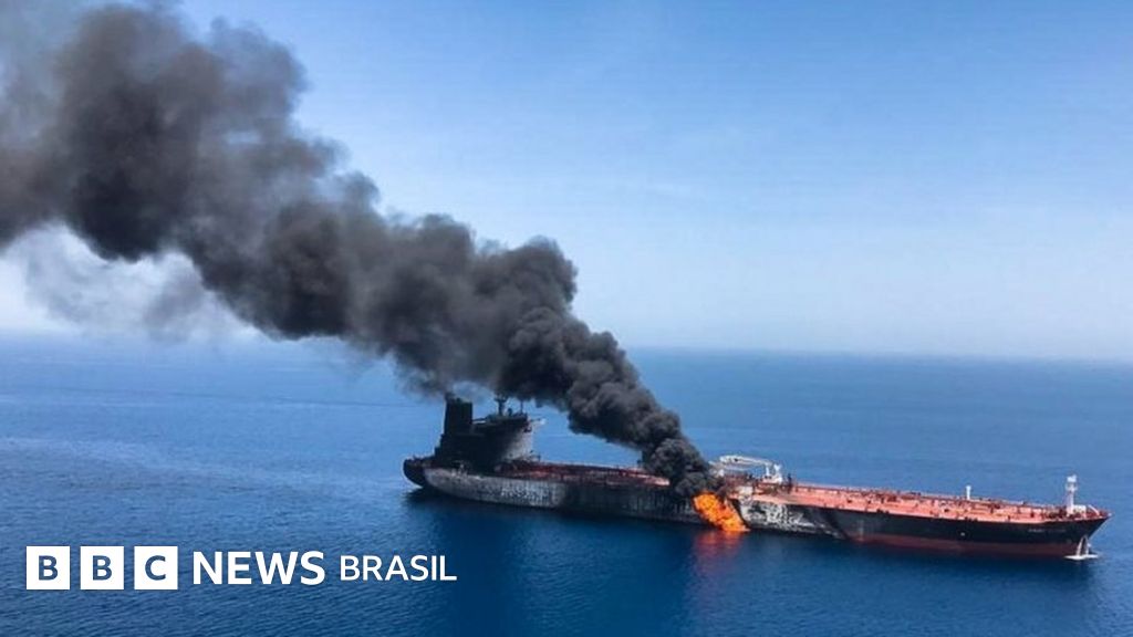 EUA divulga vídeo que mostraria iranianos retirando explosivo não detonado de petroleiro; entenda