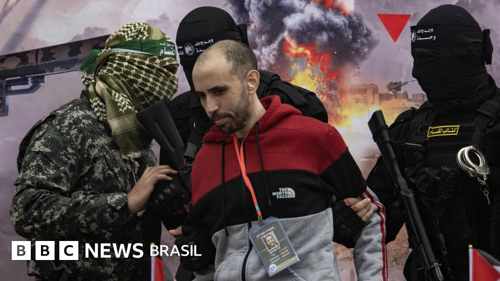 Hamas entrega cinco reféns israelenses após semana de crise em acordo de cessar-fogo