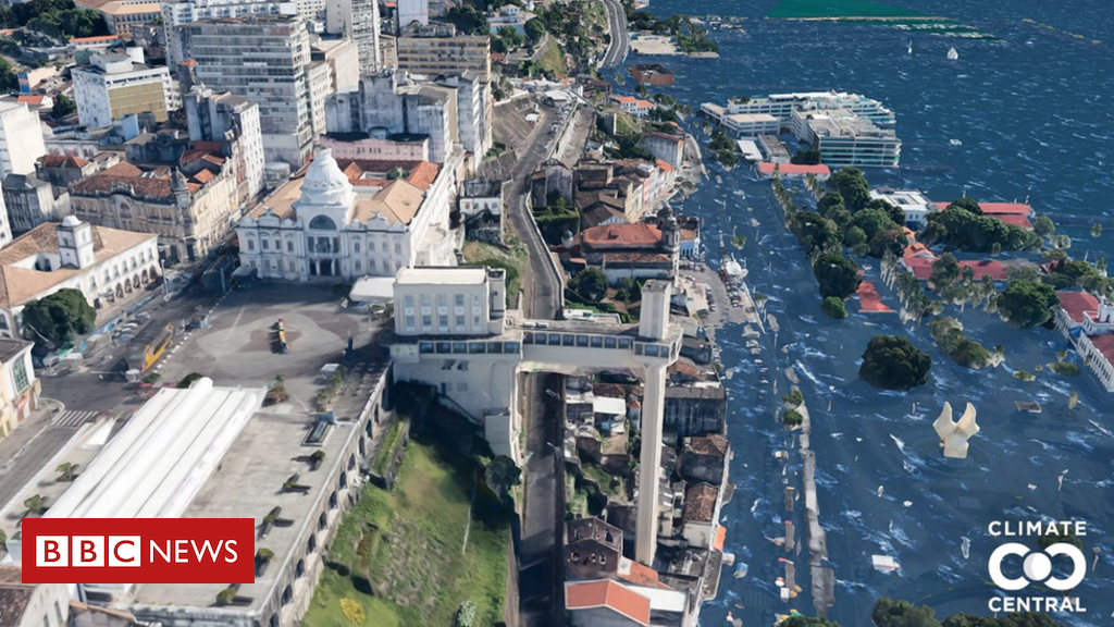 Imagens revelam como aumento do nível do mar pode mudar cidades no Brasil e no mundo