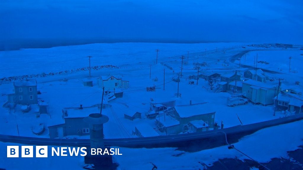 Utqiaġvik, o povoado que só voltará a ver a luz do sol em 23 de janeiro