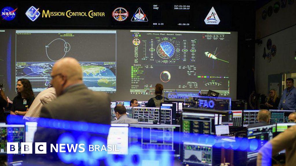 Por dentro da sala de controle da Artemis, a nova missão da Nasa à Lua