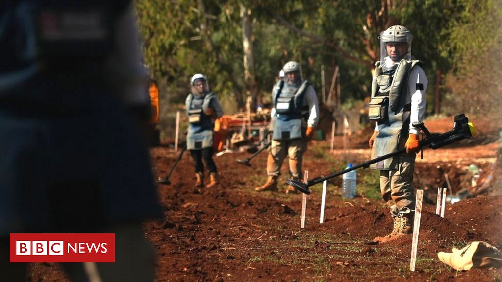 命をかけて地雷原を除去する人々