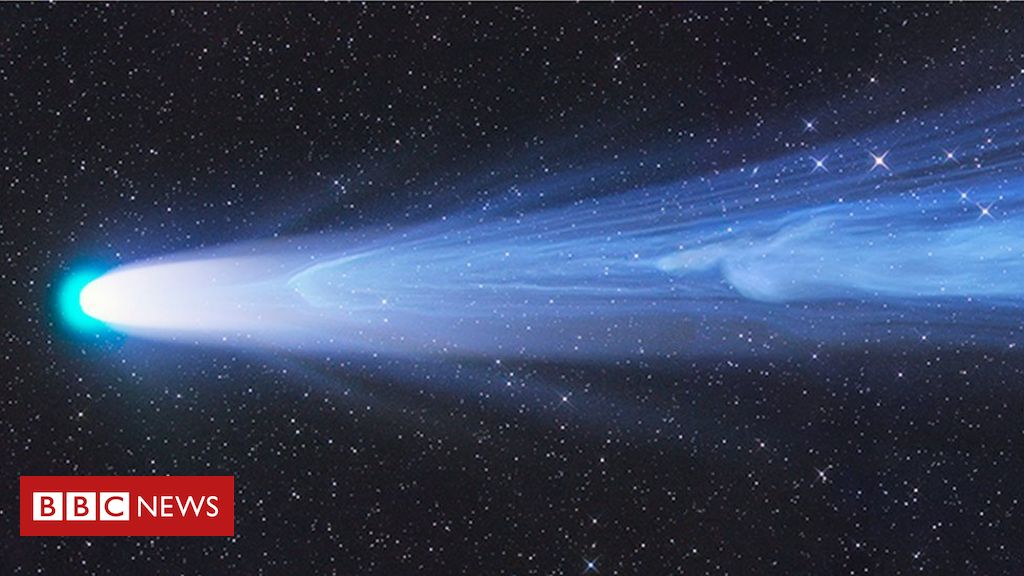 A premiada foto de cometa que nunca mais será visto na Terra BBC News