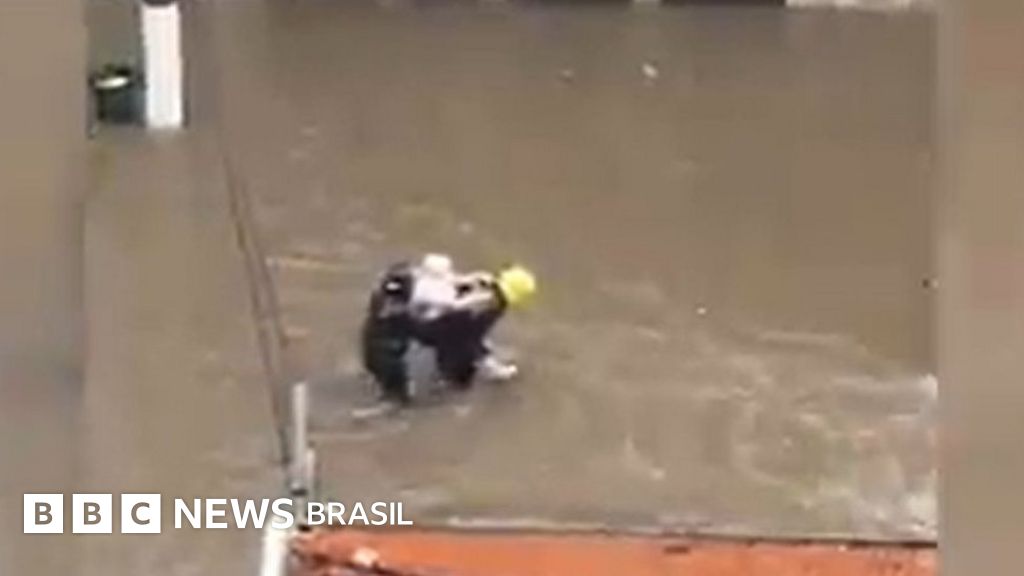 ‘Anjos da guarda’: a aposentada resgatada por motoboys durante alagamento em SP