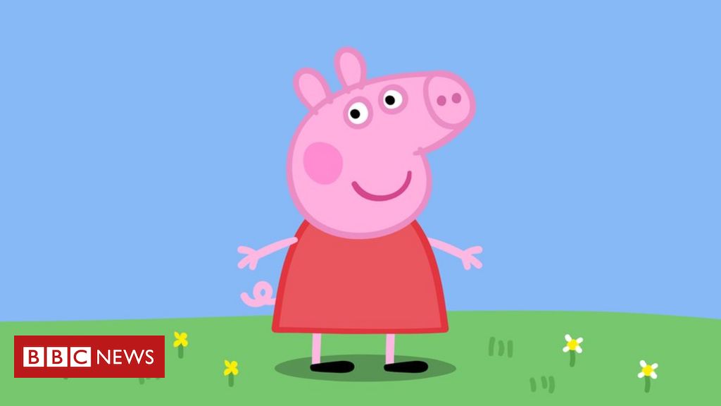 Casa Peppa Pig em papelão II