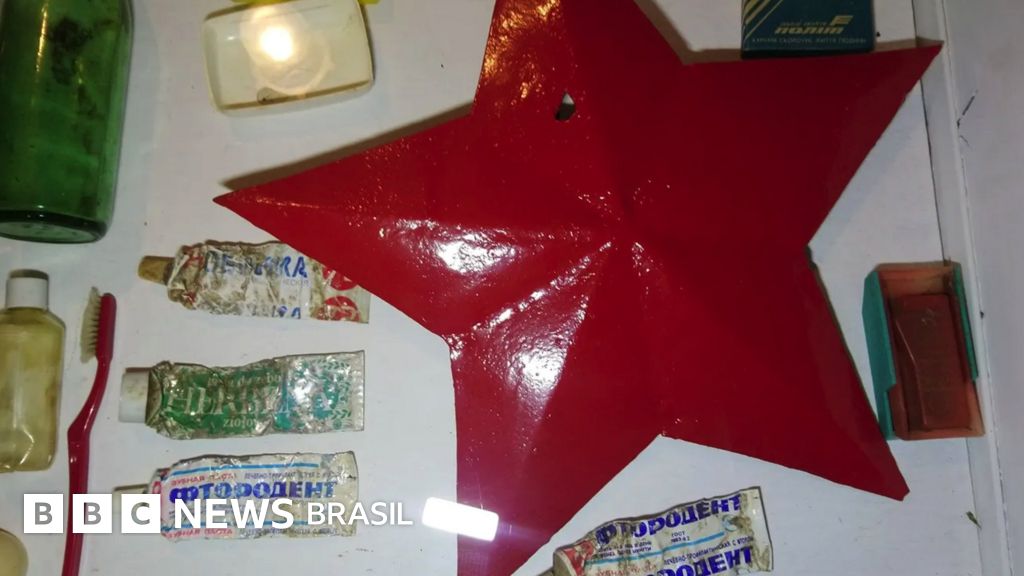 O lixo que revela o passado em bases nucleares soviéticas
