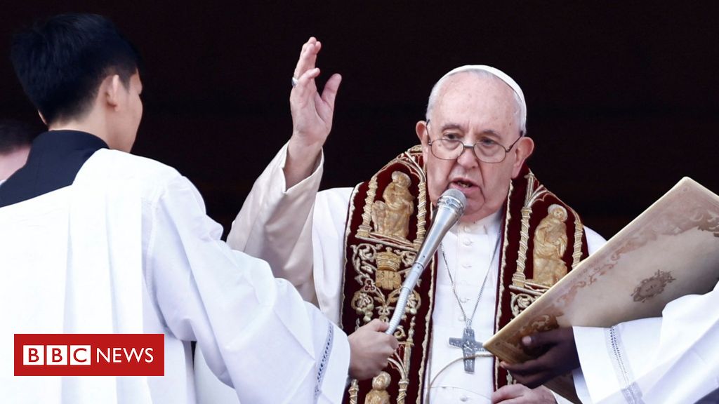 Mundo tem 'fome de paz': a mensagem de Natal do papa Francisco - BBC News Brasil Mundo tem 'fome de paz': a mensagem de Natal do papa Francisco - BBC News Brasil