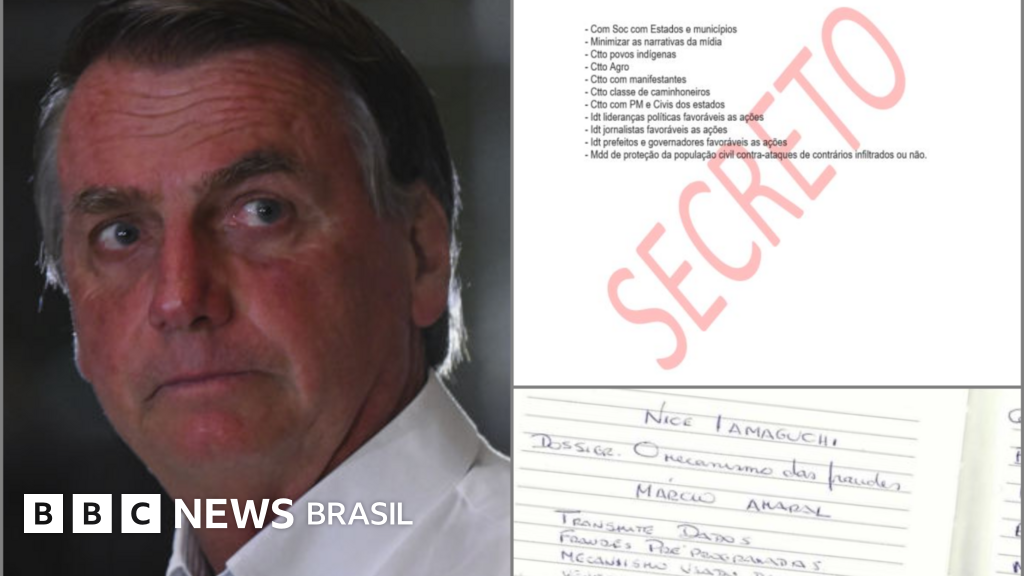 As anotações e documentos secretos que a PGR usa para acusar Bolsonaro e aliados na trama golpista