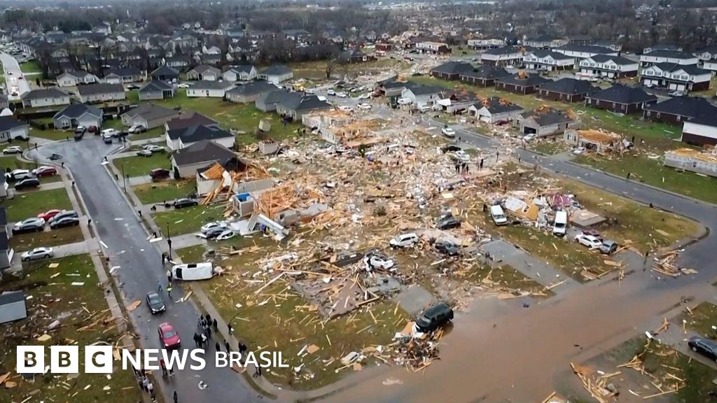 Série de tornados mata dezenas e espalha destruição nos EUA