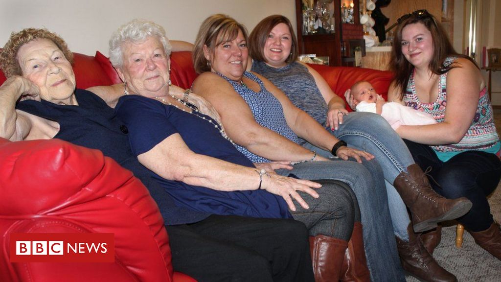 96-year-old Canadian woman celebrates birth of sixth generation of women in same family