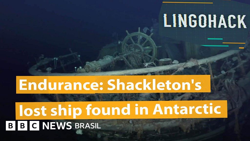 A descoberta do ‘Staying power’, navio explorador naufragado na Antártida em 1915