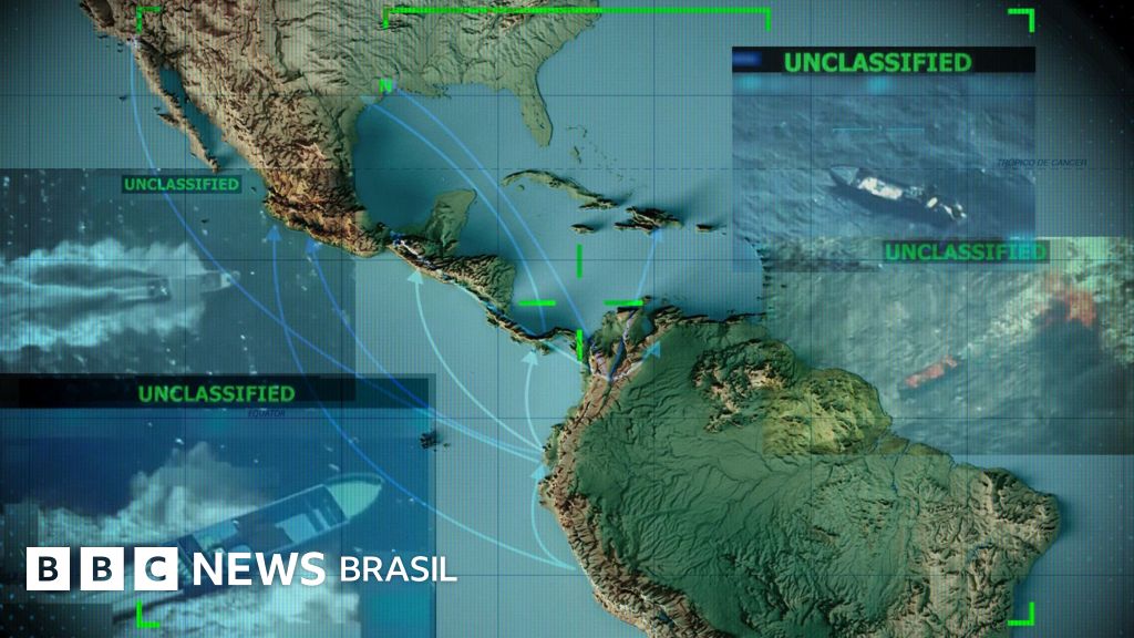 Os mapas que mostram por onde viaja a droga da América Latina para os EUA