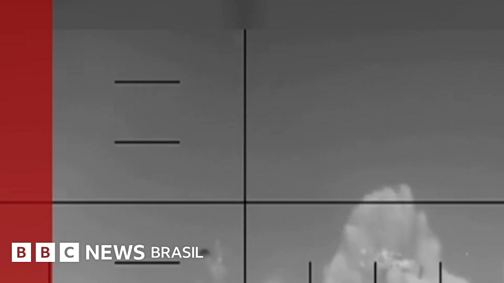 Vídeo mostra momento em que torpedo dos EUA atinge navio do Irã