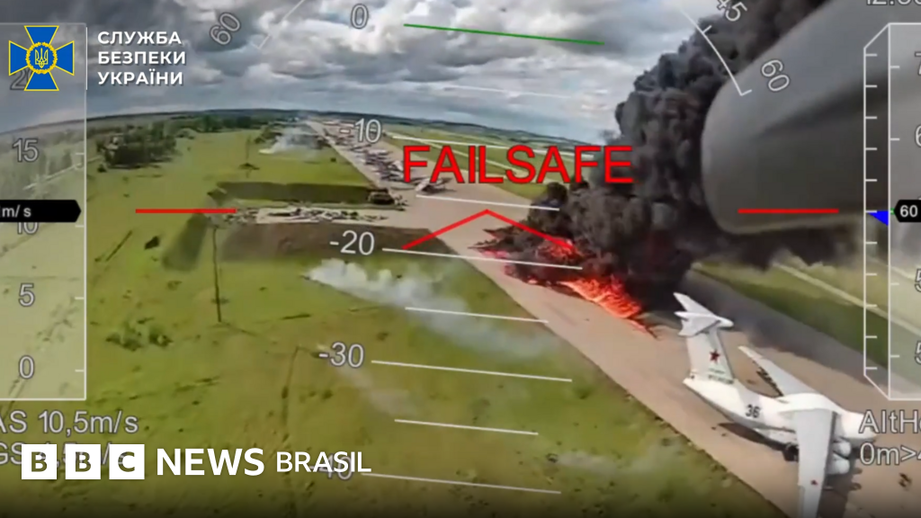 Ataque de drones da Ucrânia: como a operação surpresa contra a Rússia muda a guerra