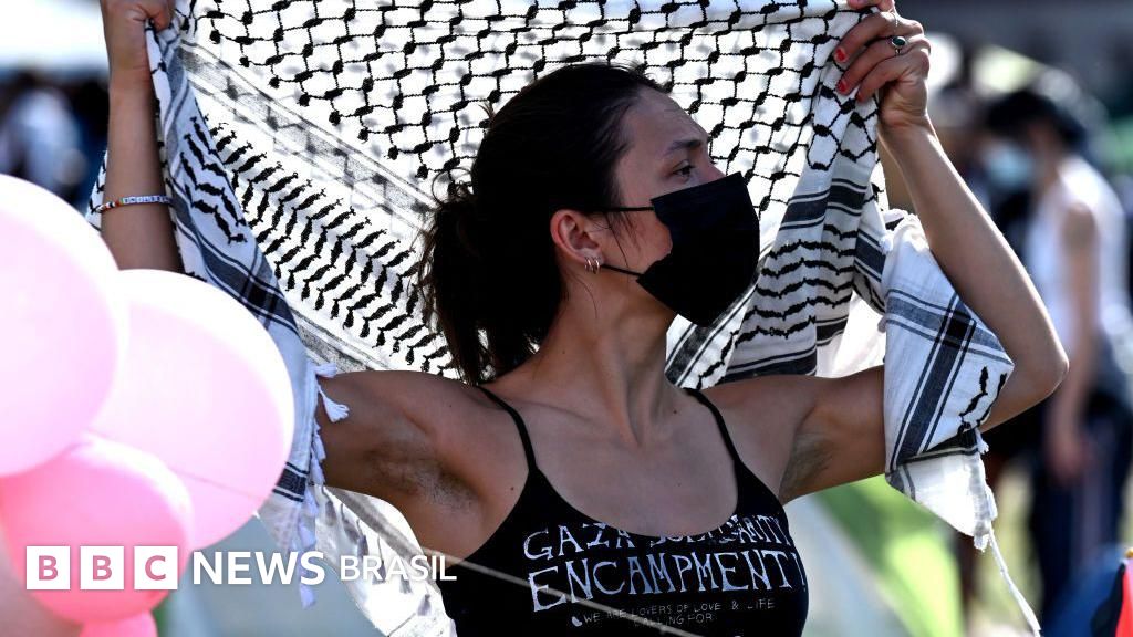 "Temos medo de sermos deportados por protestar na universidade contra guerra em Gaza", dizem estudantes nos EUA