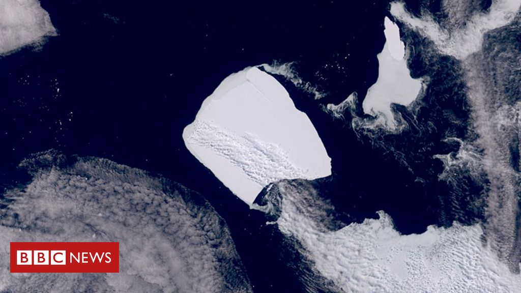 Maior iceberg do mundo volta a se movimentar após 30 anos