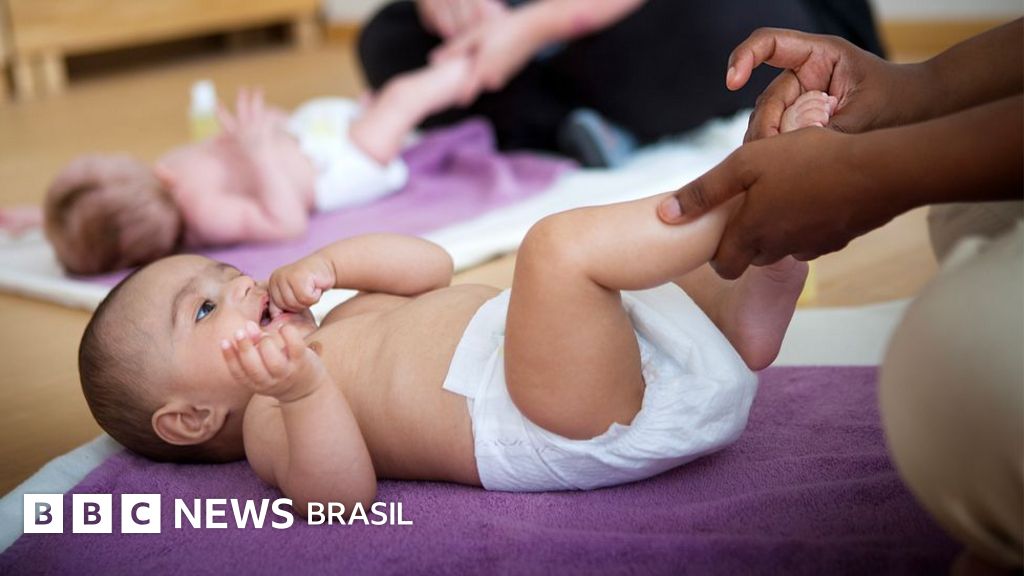 Os benefícios surpreendentes da massagem em bebês