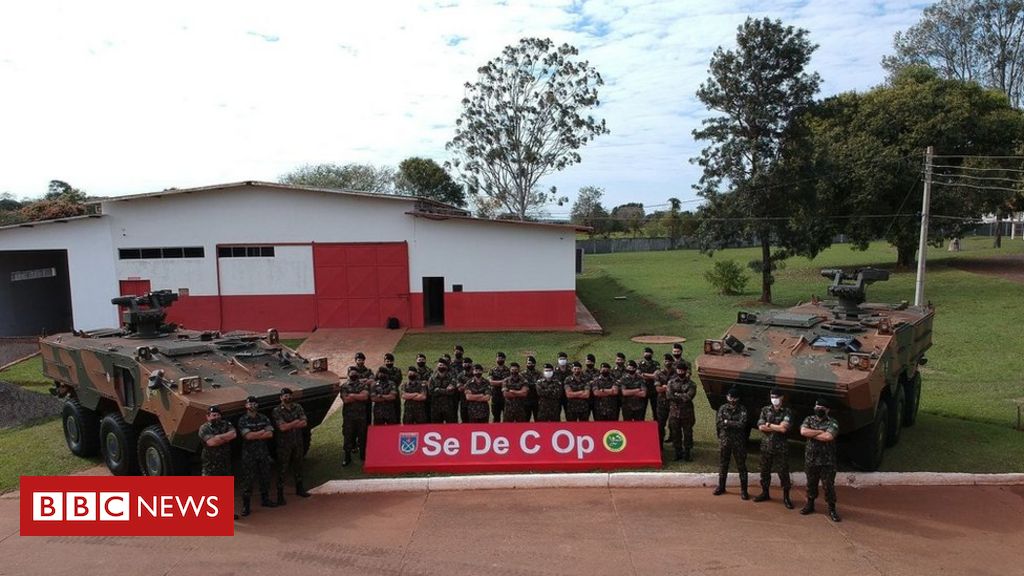 Exército Brasileiro se prepara para posicionar blindados na fronteira