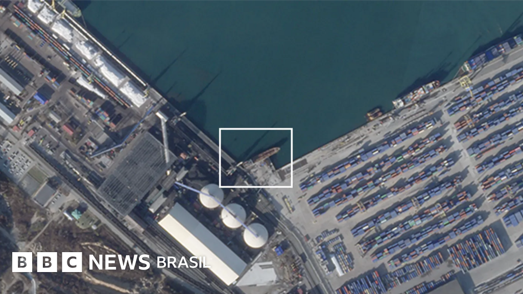 As imagens de satélite que mostrariam envio de petróleo da Rússia para Coreia do Norte em troca de apoio militar contra Ucrânia