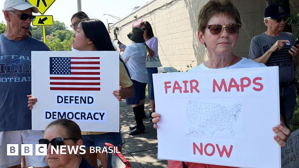 Como redesenho dos distritos eleitorais virou batalha crucial para Trump nas eleições de meio de mandato