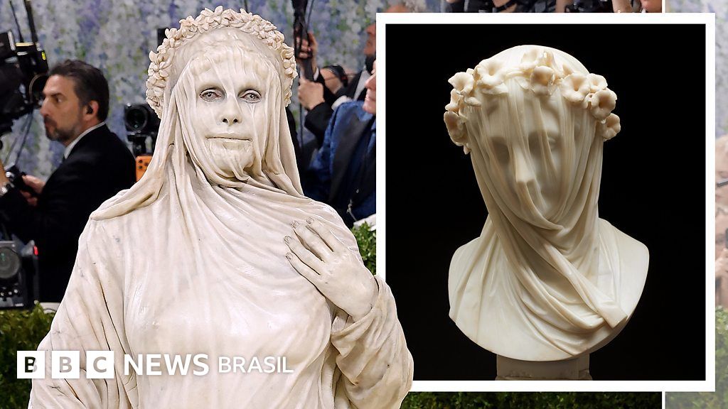 8 dos visuais mais deslumbrantes do Met Gala e as obras de arte que os inspiraram