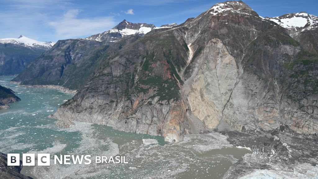 A origem do megatsunami no Alasca que acaba de ser registrado como o 2º maior da história