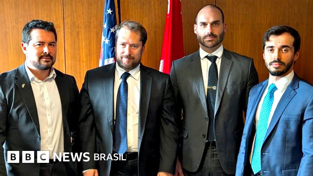 Tarifaço de Trump: a sombra de Eduardo Bolsonaro sobre o lobby de empresários brasileiros nos EUA