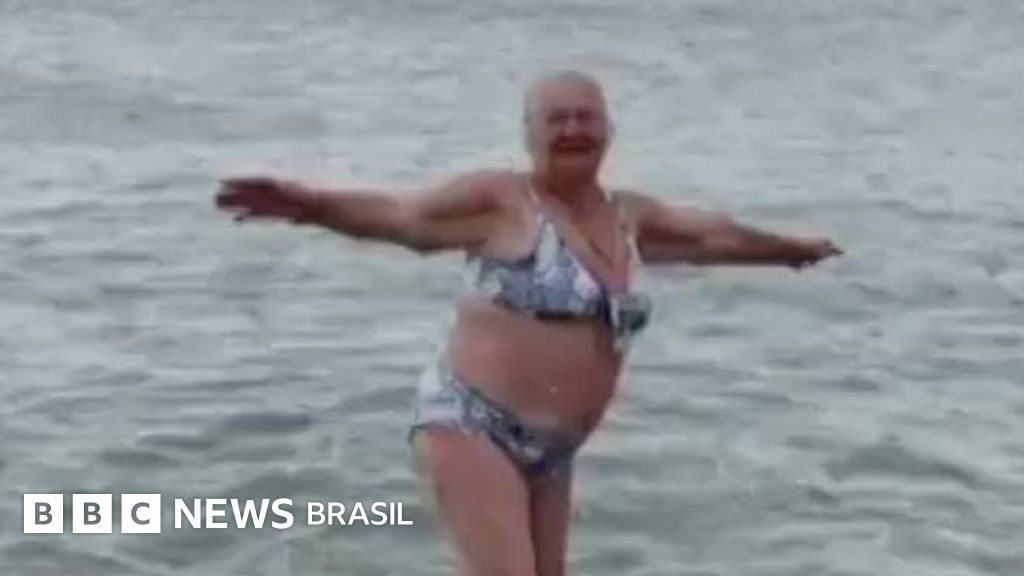 Avó que 'se preparava para morrer' ganha primeira viagem de avião da neta