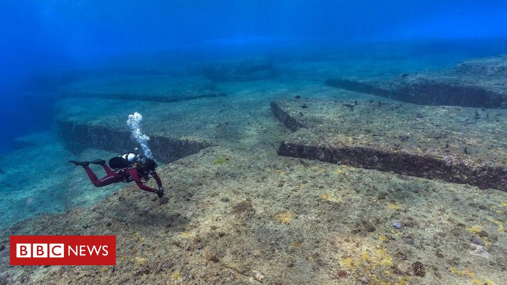 日本の神秘的な海底都市