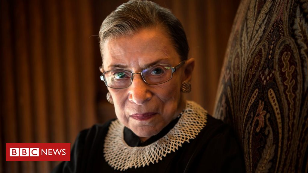 Ruth Bader Ginsburg, uma juíza que se tornou um ícone pop e manteve um avanço conservador na Suprema Corte dos EUA, morreu.