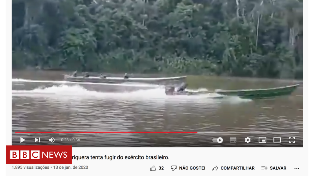 Garimpeiro ilegal mostra no YouTube fugas e dribles à fiscalização em terra yanomami