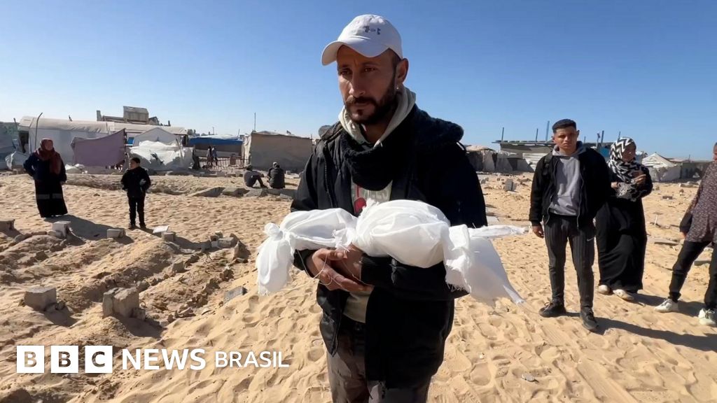 Os recém-nascidos morrendo de frio em Gaza