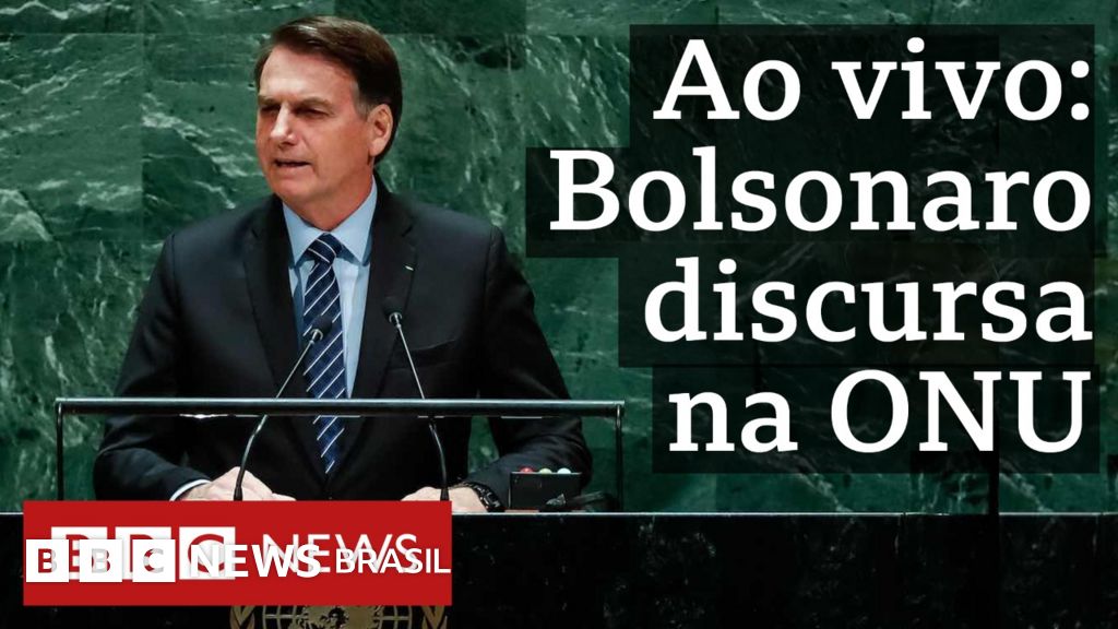 Ao vivo: Bolsonaro discursa na Assembleia Geral da ONU