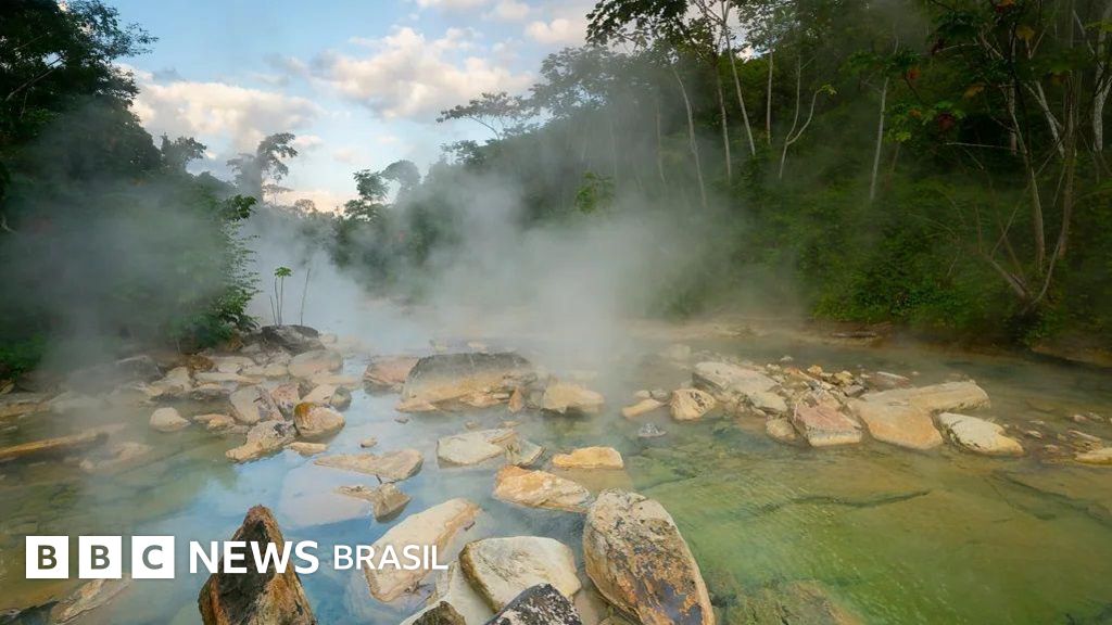 O que 'rio fervente' da Amazônia revela sobre aquecimento do planeta