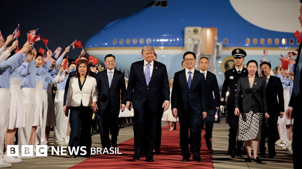 Trump na China: Irã, Taiwan e comércio estão na agenda das negociações com Xi