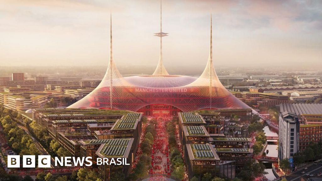 O estádio com capacidade para mais de 100 mil pessoas que o Manchester United quer construir