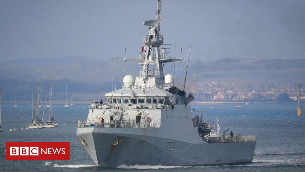 O navio de guerra que Reino Unido está enviando para Guiana