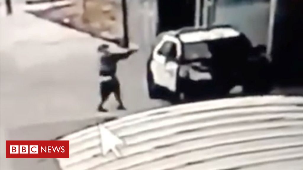 Violência Nos Eua O Impactante Momento Do Ataque A Tiros Contra