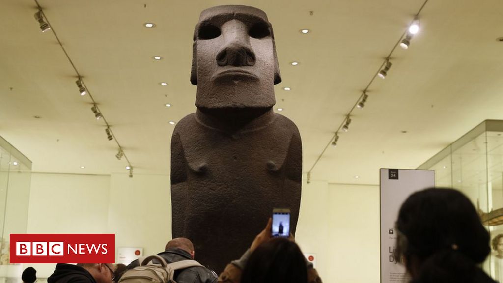 Museo Británico: La campaña de los chilenos para exigir a la institución que recupere Moai de Isla de Pascua