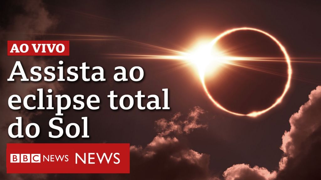 Eclipse solar total: el video muestra cómo fue