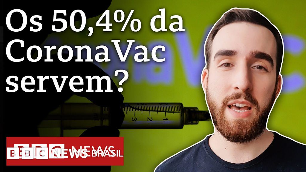 O que significa a efic cia de 50 4 da vacina do butantan bbc news