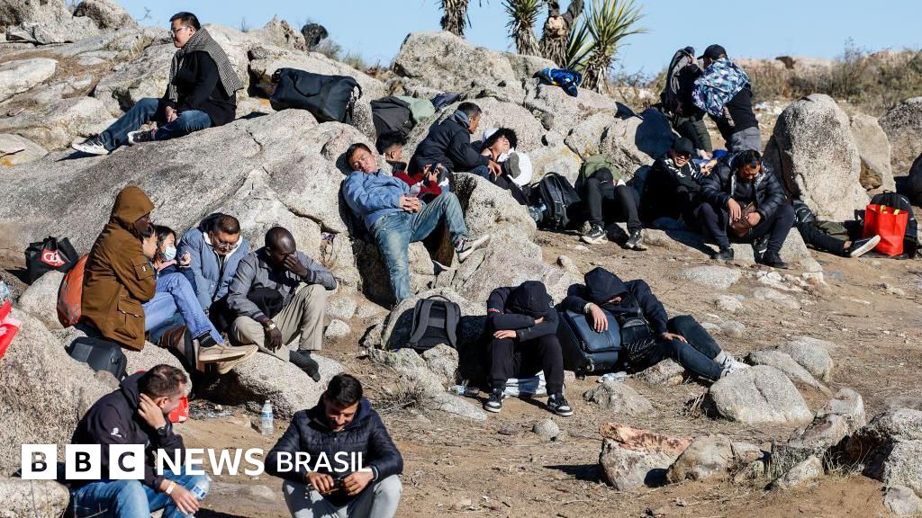 O deserto na Califórnia onde os EUA abandonam imigrantes que conseguem entrar no país