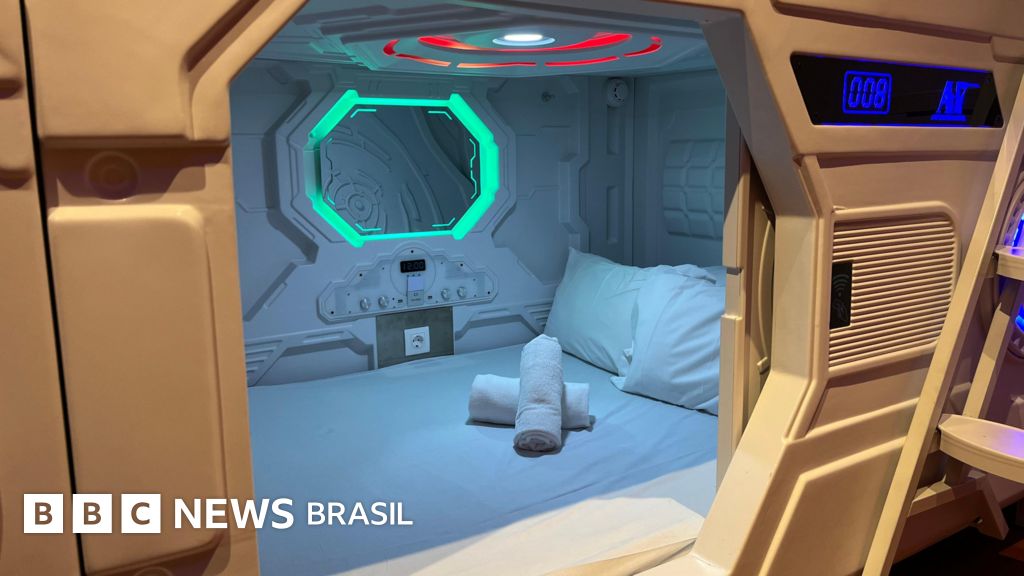Por que tantas pessoas estão morando em hotéis-cápsula na Espanha