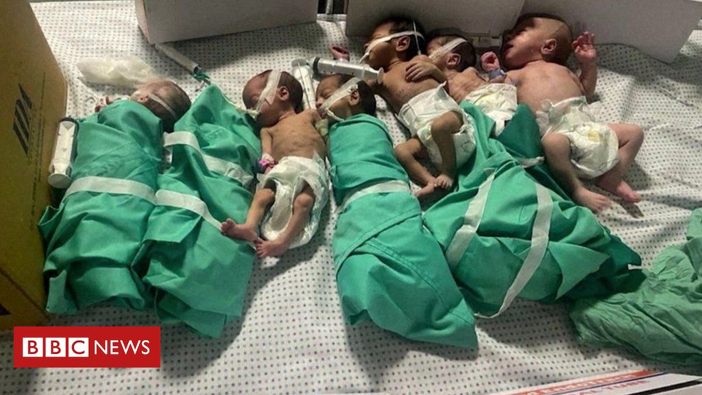 As dramáticas condições de 36 bebês prematuros que lutam para sobreviver no hospital Al Shifa de Gaza após invasão de Israel