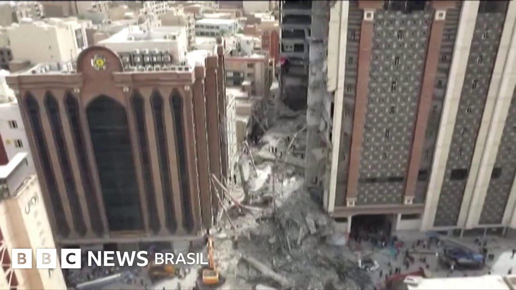 Edifício desaba no Irã e equipes buscam desaparecidos