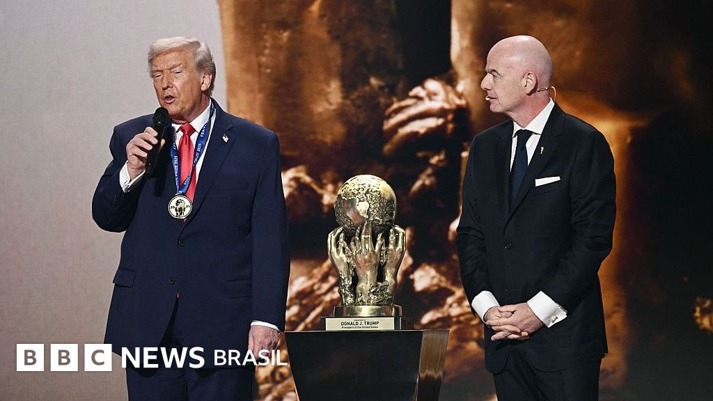 O prêmio da paz criado pela Fifa e concedido a Trump em sorteio da Copa do Mundo