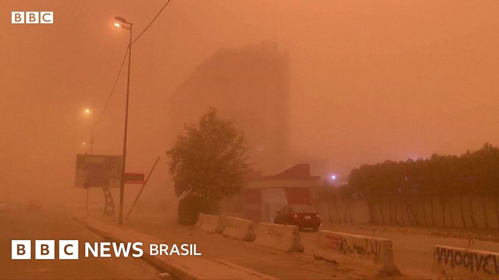 Tempestade de areia atinge Iraque pela 8ª vez em 1 mês