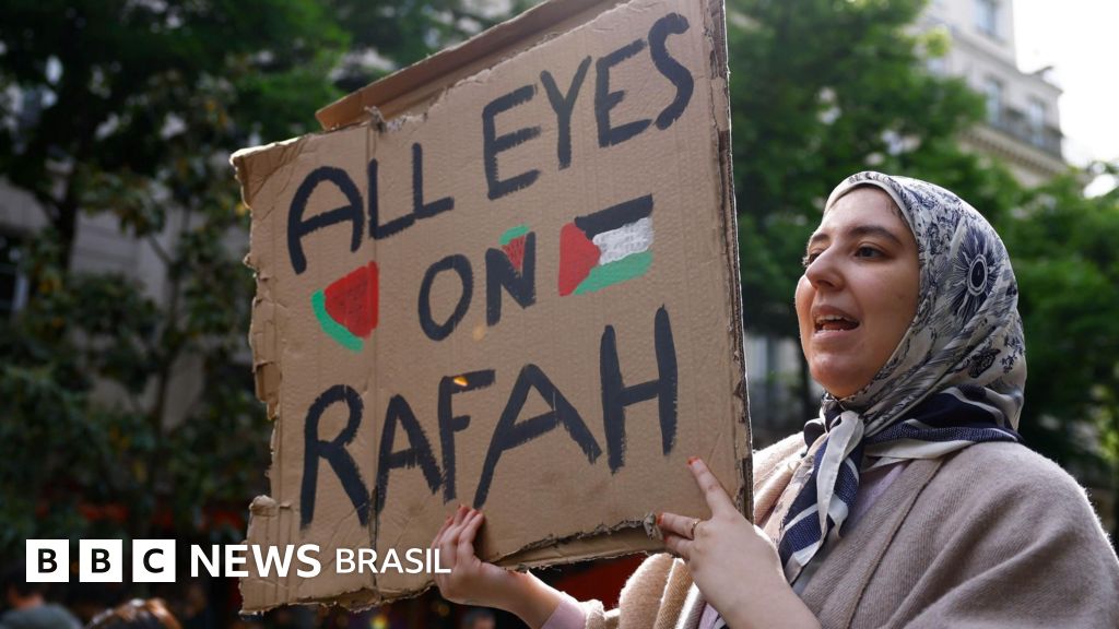 'Todos os olhos em Rafah': o movimento global compartilhado por mais de 44 milhões de pessoas
