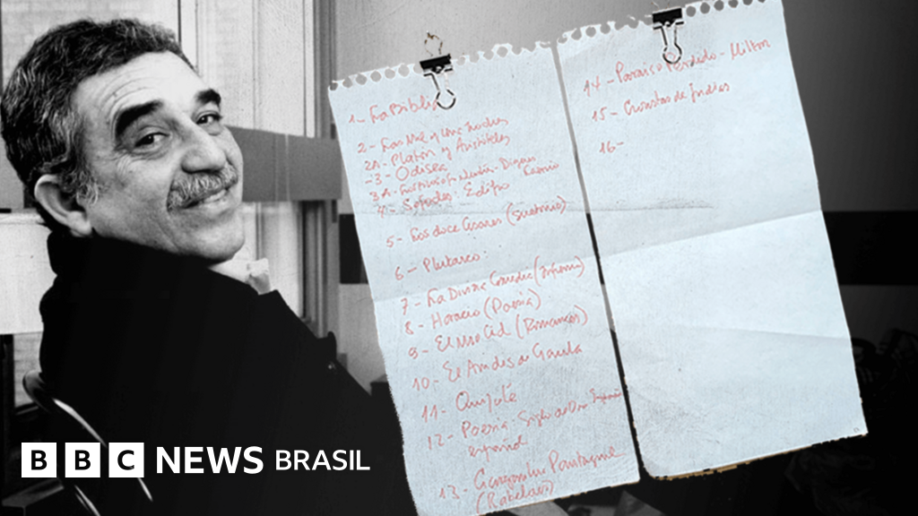 'O dia em que Gabriel García Márquez me fez uma lista de próprio punho de seus clássicos essenciais da literatura'